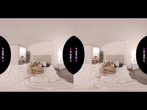 ❤️ PORNBCN VR Dua lesbian muda bangun terangsang dalam realitas virtual 4K 180 3D Geneva Bellucci Katrina Moreno Pelacur pada kami
